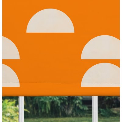 Semi Circle Blackout Roller Blind Made to Order SO'HOME