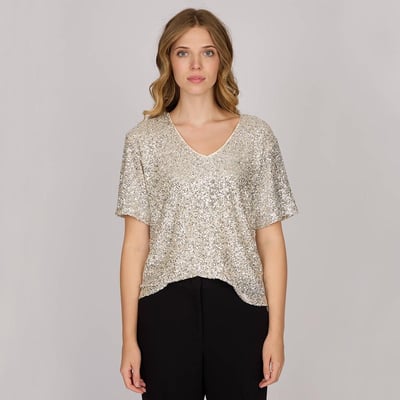 T-shirt à sequins MISE AU GREEN