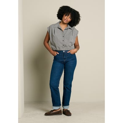 Chemise sans manches effet boule LOLALIZA