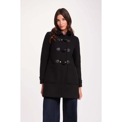 Manteau mi-long brandebourg MORGAN