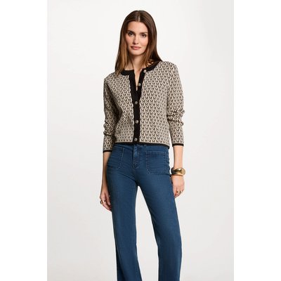 Gilet manches longues imprimé MORGAN