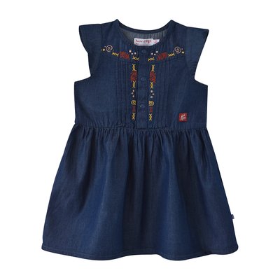 Robe chasuble esperanza en jean SUCRE D'ORGE