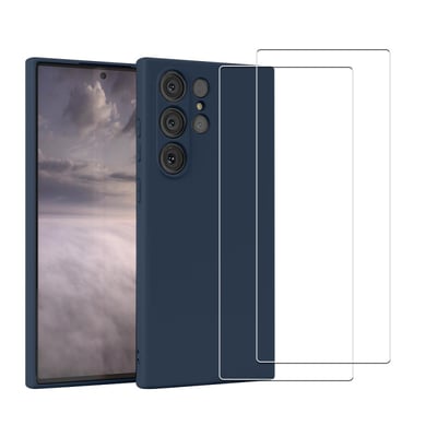 Coque Galaxy S23 Ultra antichoc + 2 vitres EVETANE