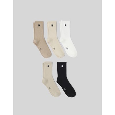 Lot de 5 chaussettes unies BZB