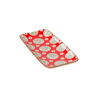 Plat en céramique pour cake Bohemian CHEHOMA