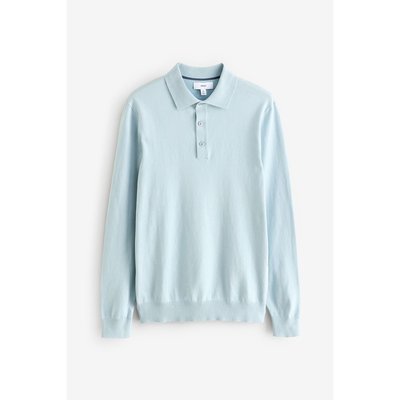 Polo à manches longuescoupe slim NEXT