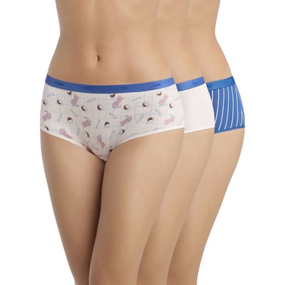 Lot de 3 Shorties les pockets coton stretch DIM