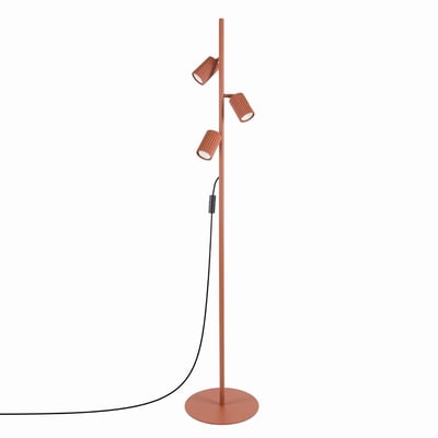 Lampadaire Aluminium Ocre Rouge GU10 3 KARBON EDEN