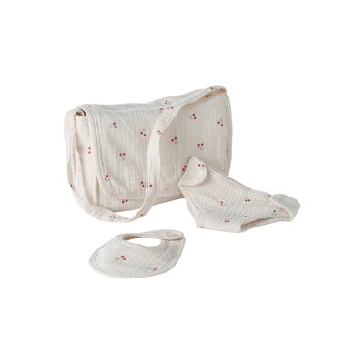 Sac à langer pour poupon + accessoires CHERRY VERTBAUDET