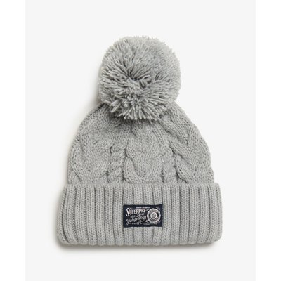 Bonnet épais en maille torsadée SUPERDRY