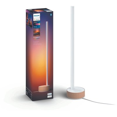 Lampe connectée HUE W&C Gradient Sign Chene PHILIPS