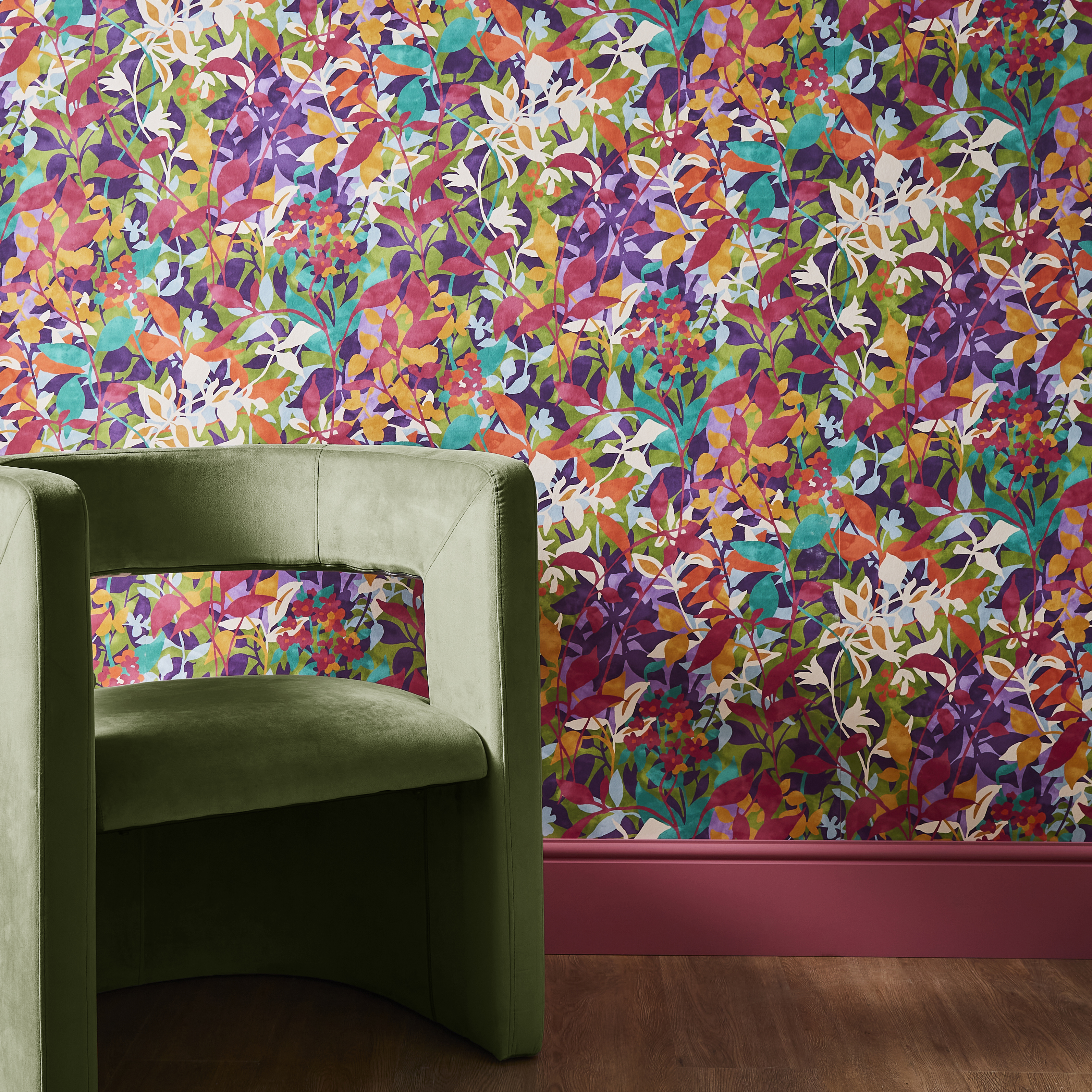 Papier peint Fleur Brights GRAHAM ET BROWN