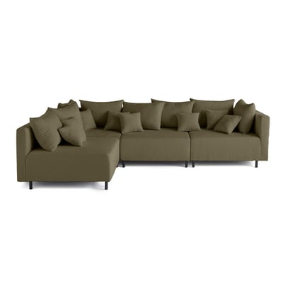 canapé modulable d'angle réversible 4 places  en, EDINBURG BEST MOBILIER