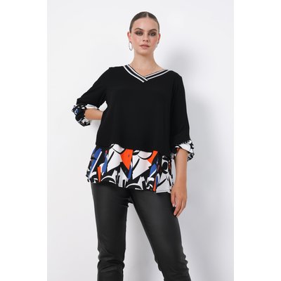 Tshirt effet de superposition JEAN-MARC PHILIPPE