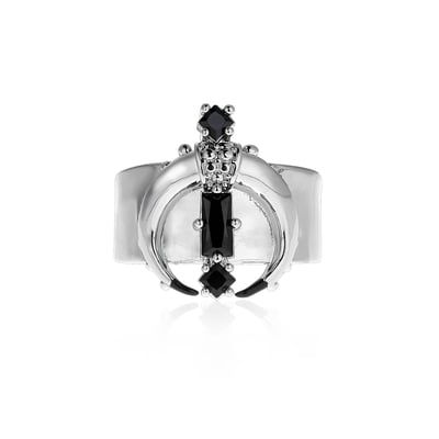 Bague réglable cabochon lune RIM HIPANEMA