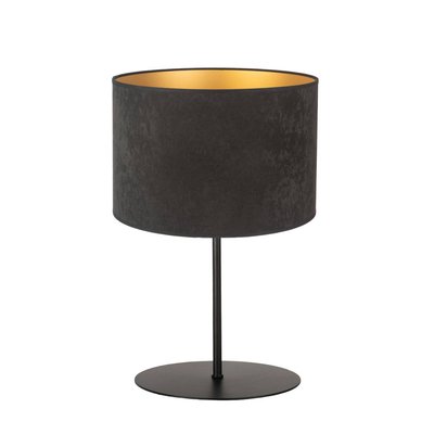 Lampe à poser en textile moderne EULUNA