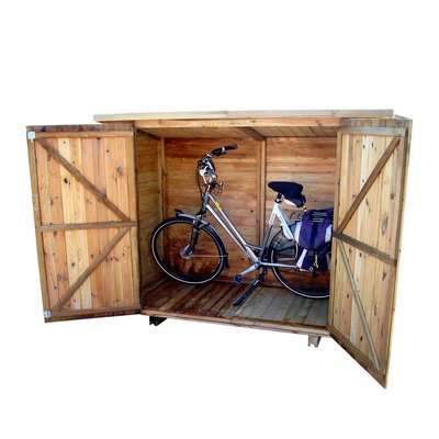 Abri à vélos en bois 2,49 m² CEMONJARDIN