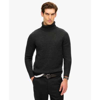 Pull brossé à col roulé SUPERDRY