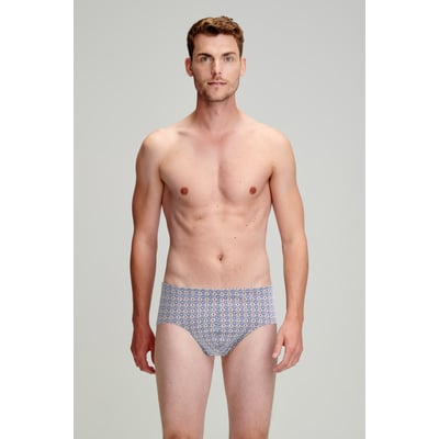Slip imprimé en coton léger bio ARMOR-LUX