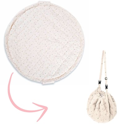 Tapis de jeu 2 en 1 Noomad Organic Soft PLAY&GO