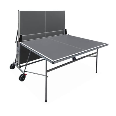 Table de ping pong intérieure premium avec 2 raquettes et 3 balles TABLE DE PING PONG INTÉRIEURE SWEEEK