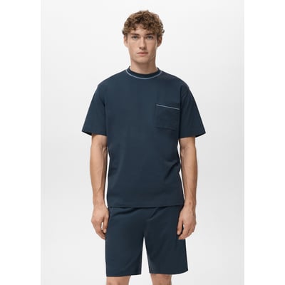 Pyjama Homme Moraj Coton Manches Courtes + Short - Modèle VW - Taille Normale - Neuf Avec étiquettes