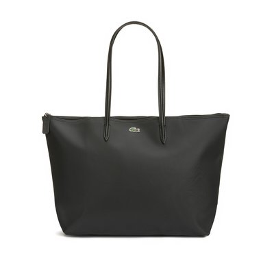 L1212 Tote Bag with Zip Fastening in Pique Canvas LACOSTE