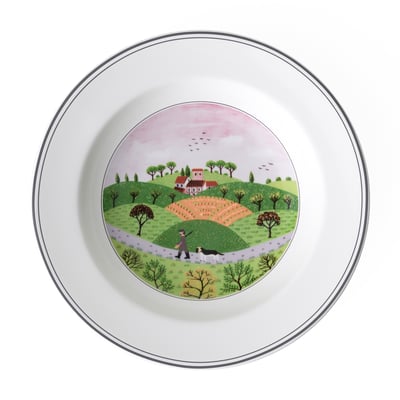 Assiette Creuse, Chasseur DESIGN NAIF VILLEROY & BOCH