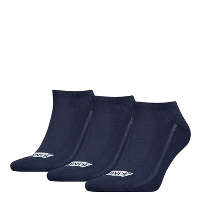 Lote de 3 pares de meias curtas LEVI'S