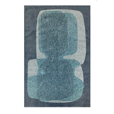 Tapis salon et chambre moderne tissé plat TOUC TOUC NOVATREND