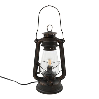 Lampe à poser en métal antique, Raisa LINDBY