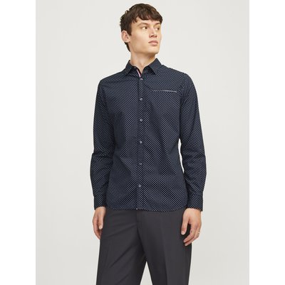 Chemise à micro motifs slim JACK & JONES
