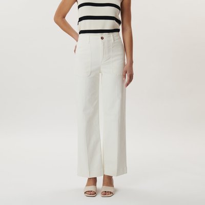 Pantalon droit large taille haute LABDIP