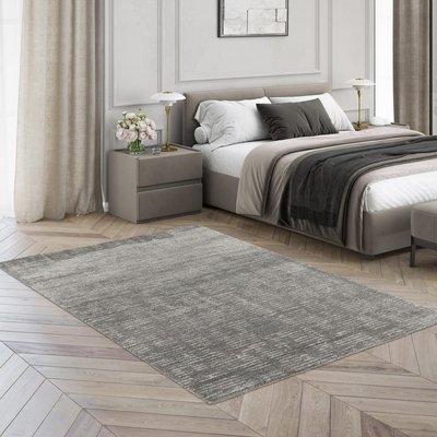 Tapis salon et chambre tissé motif géométrique GLACIA 1 UN AMOUR DE TAPIS