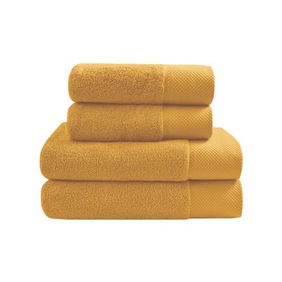 Ensemble de bain 4 pièces Zéro Twist SENSOFT (2 draps de bain + 2 serviettes) SENSEI MAISON