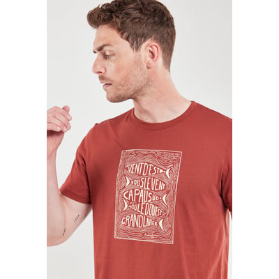 T-shirt sérigraphié en coton léger ARMOR-LUX