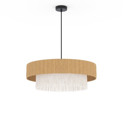Suspension ronde en raphia 75 cm - SOLARA RENDEZ-VOUS DÉCO