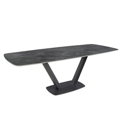 Table à manger extensible marbre porcelaine ANGEL CERDA