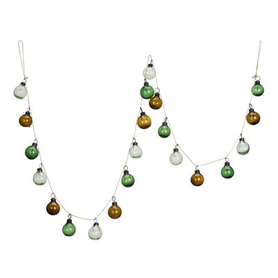 Guirlande boules verre recyclé décorative MADAM STOLTZ