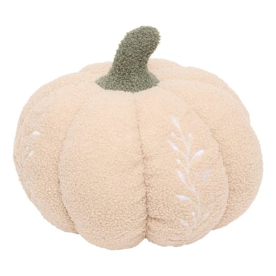 Coussin citrouille Automne rond 32x32cm ATMOSPHERA