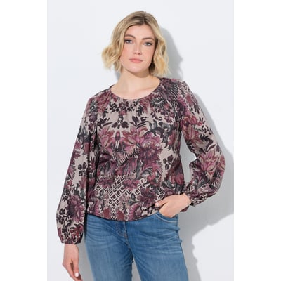Tunique motif à fleurs ULLA POPKEN