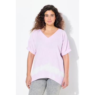 Blouse en mousseline oversize. Décolleté ULLA POPKEN
