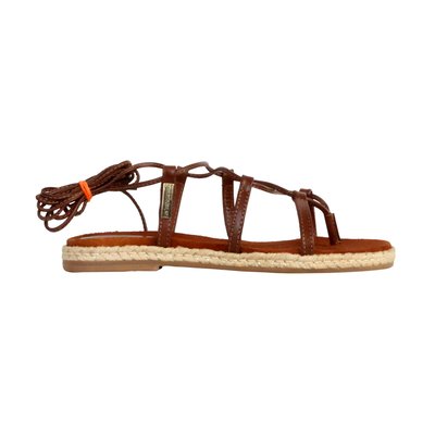 Sandale Plate Cuir Hellenco LES TROPEZIENNES PAR M BELARBI