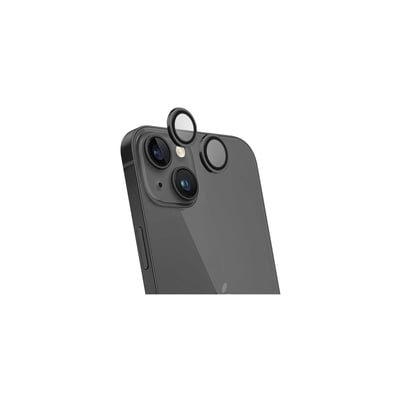 Protège écran iPhone 15 / 15 Plus x 2 noir FORCE GLASS
