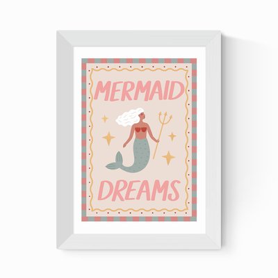 Mermaid Dreams by Kid of the Village EAST END PRINTS