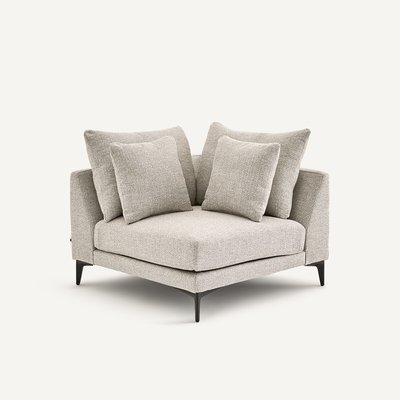 Canapé d'angle en mélange texturé, MODERNISTE, design Emmanuel Gallina AM.PM