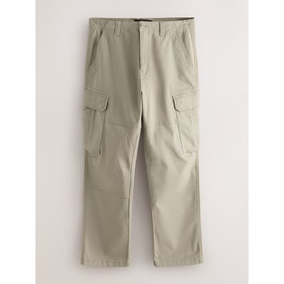 Pantalon cargo stretch en coton NEXT
