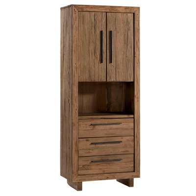 Colonne de rangement en teck recyclé naturel KERALA PIER IMPORT