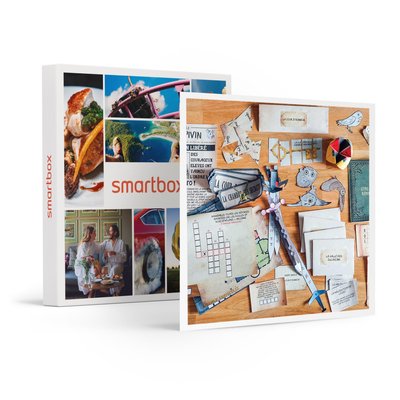 Un kit d’un Escape Game à faire chez soi - SMARTBOX - Coffret Cadeau Sport et Aventure SMARTBOX