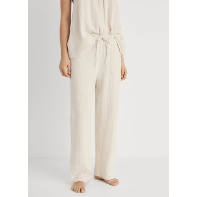 Pantalon de pyjama coton uni MANGO HOME